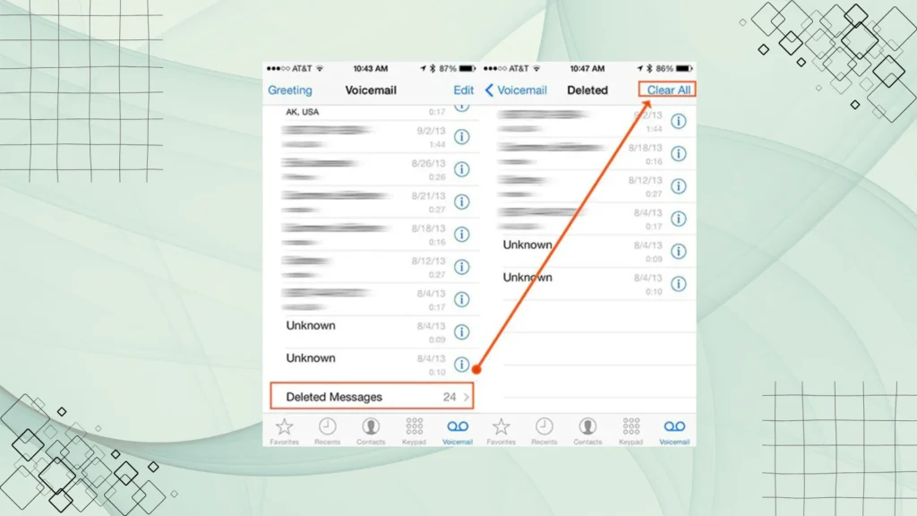 Comparison table of iPhone voicemail recovery tools and their features.
